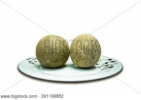 Limonia Acidissima Or Wood Apple And Elephant Apple That Sour Fruit