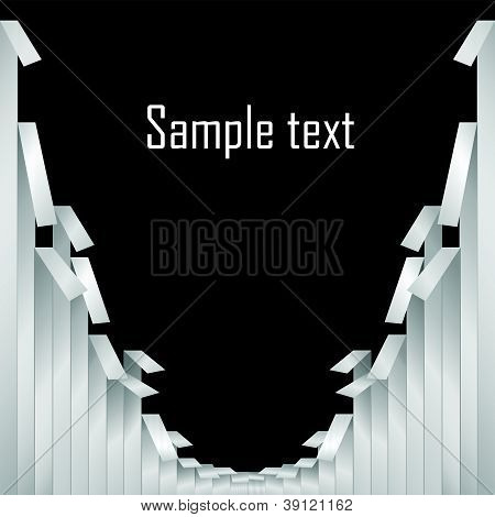 Message de bandes de papier