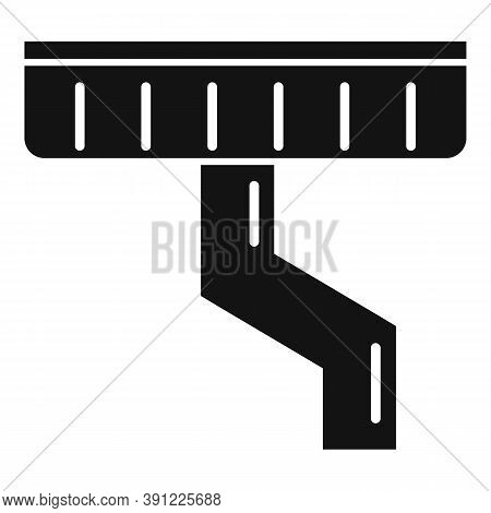 Building Gutter Icon. Simple Illustration Of Building Gutter Vector Icon For Web Design Isolated On 