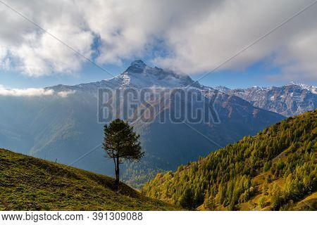 Between The Pelvo D\'elva And The Imposing Monviso Wall, The Bellino Valley Has Remained Untouched B