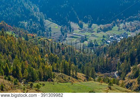 Between The Pelvo D\'elva And The Imposing Monviso Wall, The Bellino Valley Has Remained Untouched B