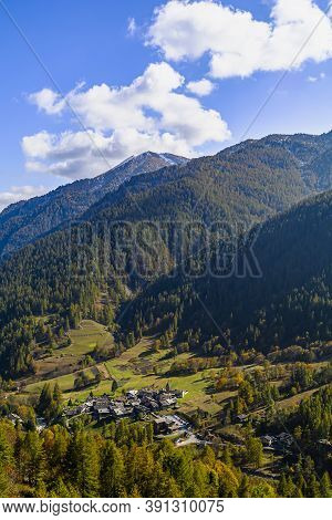 Between The Pelvo D\'elva And The Imposing Monviso Wall, The Bellino Valley Has Remained Untouched B