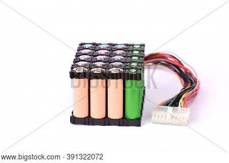 Li Ion Battery And Series 18650 Battery Holder.
