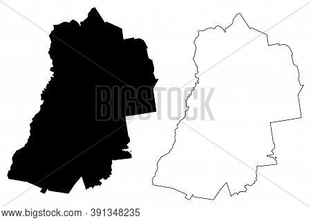 Grafton County, New Hampshire (u.s. County, United States Of America, Usa, U.s., Us) Map Vector Illu