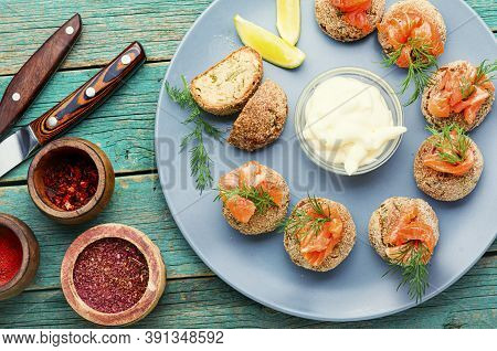 Cod Roe Cutlets.