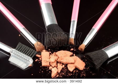 Bronzer And Brushes