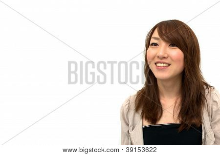 Casual Asian Businesswoman