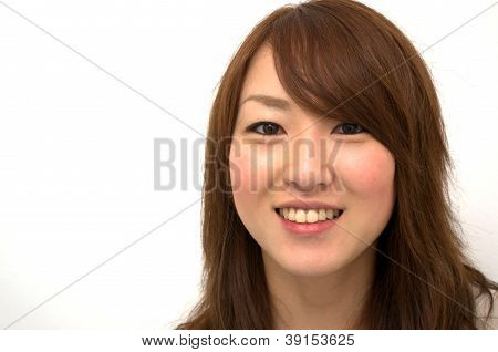 Happy Asian Businesswoman's Portrait