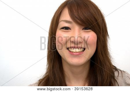 Happy Asian Businesswoman's Portrait