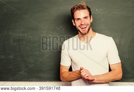 Advantages For Male Elementary Teacher Are Abundant. Teacher Best Friend Of Learners. Back To School