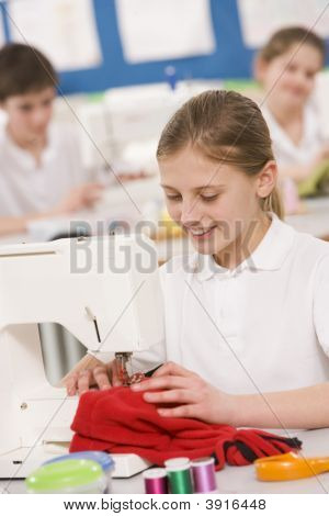 Tanulók textil lecke