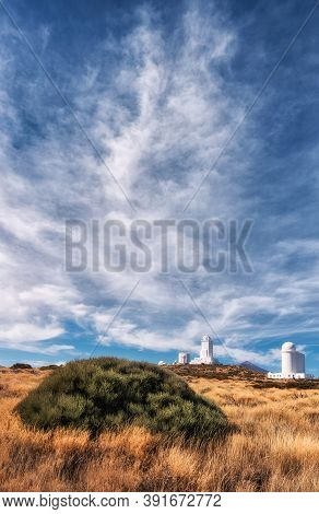 Landscape Where You Can See A Sky With Clouds And Vegetation Green And Yellow