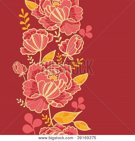 Automne jardin vertical sans soudure fond jacquard