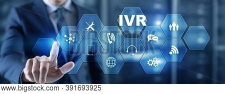 Interactive Voice Response Ivr Dtmf Telecommunication Concept.