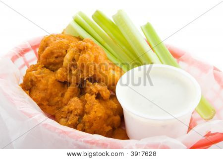 Buffalo Wings Closeup