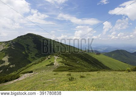 Slovak Mountain Little Fatra, Mala Fatra, In The Summer, Slovakia