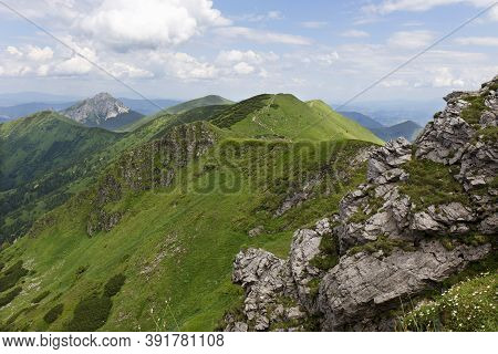 Slovak Mountain Little Fatra, Mala Fatra, In The Summer, Slovakia