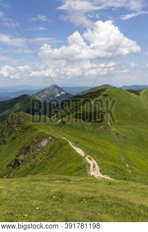 Slovak Mountain Little Fatra, Mala Fatra, In The Summer, Slovakia