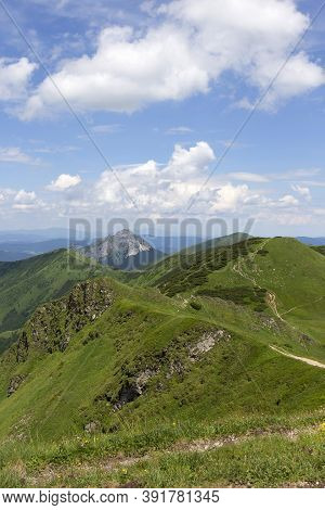 Slovak Mountain Little Fatra, Mala Fatra, In The Summer, Slovakia