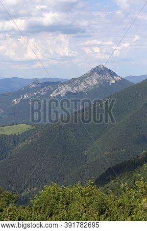 Slovak Mountain Little Fatra, Mala Fatra, In The Summer, Slovakia