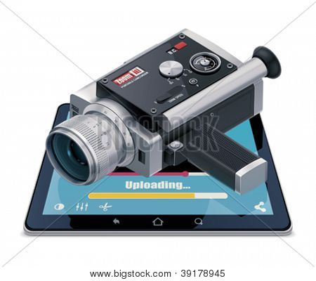 Video uploade ikon