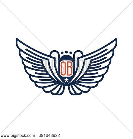 Initials Ob Logo Design Template Or Brand