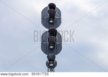 Traffic Light To Regulate Railway Traffic.