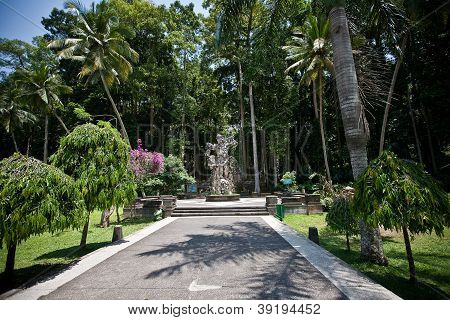 Monkey forest in Bali island (Sangeh)
