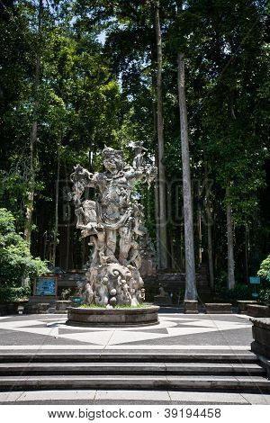 Monkey forest in Bali island (Sangeh)