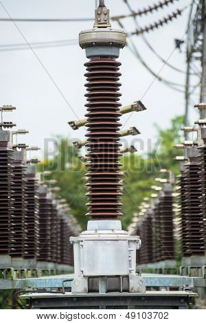 Power station for making electric energy