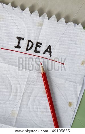 Napkin Idea