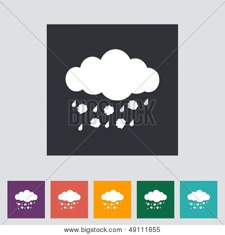 Hagel Single Icon.