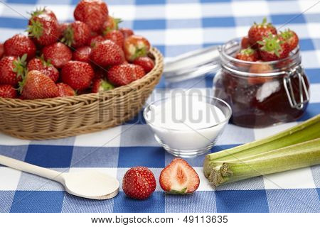 Cooking Strawberry Jam