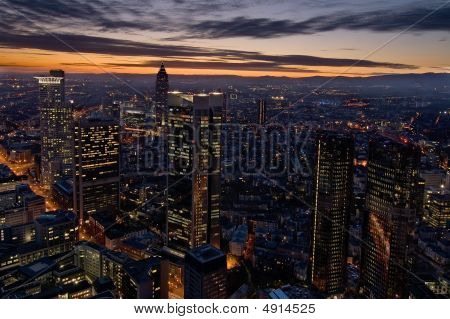 Frankfurt skyscrapers
