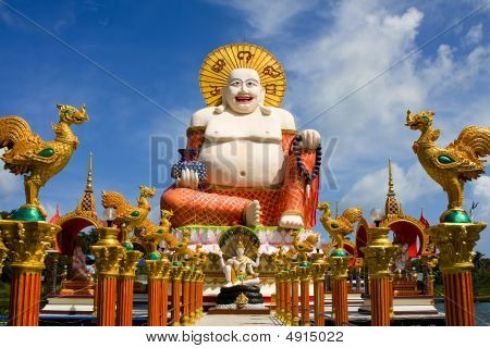 Wat Plai Laem chrám Samui