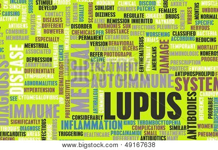 Lupus Disease Concept as a Medical Condition