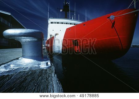 Guardia costiera degli Stati Uniti nave Port Melbourne Victoria Australia