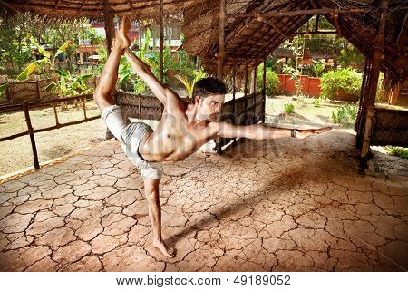 Yoga Natarajasana In India