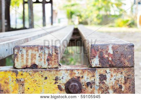 Old Metal Stairs