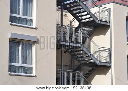 fire escapes