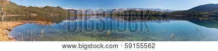 Panoramic View Of Rara Daha Or Mahendra Tal Lake - Rara Trek - West Nepal