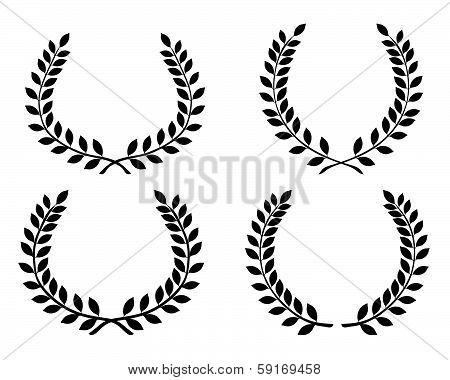 Laurel wreaths