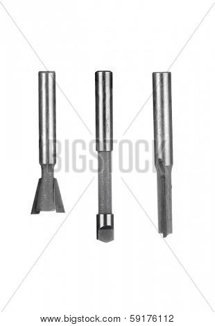 Router Bit  isolated on a white background