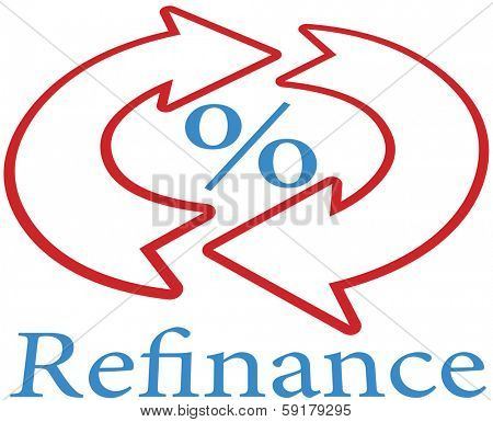 Refinance home mortgage to lower percent rate icon