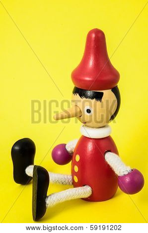 Pinocchio Toy Statue