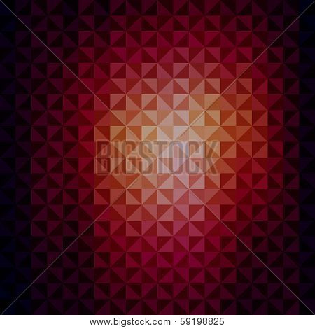 creative triangle pattern background vector