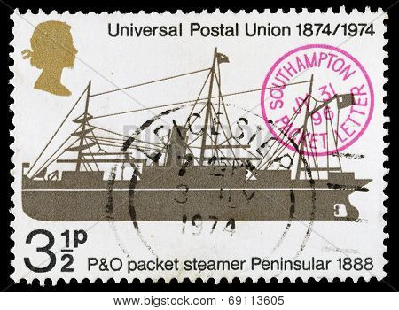 Britain Universal Postal Union Postage Stamp