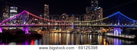 Colourful bridge