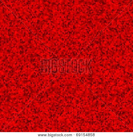 Red seamless cubic texture. Vector. Random.