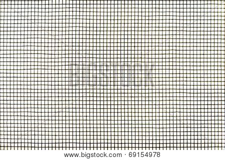 Mosquito Wire Screen Texture On The Window
